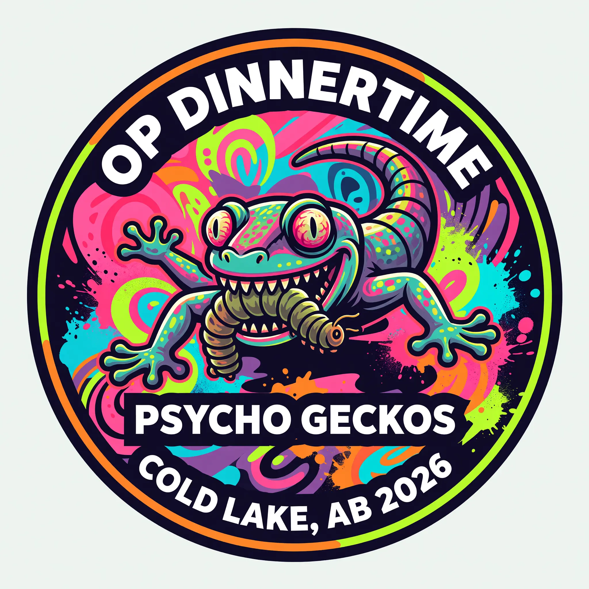 Original gecko patch design before edits